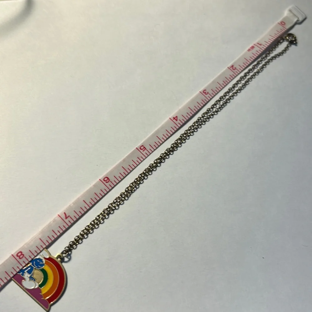 Vintage Smurfs necklace